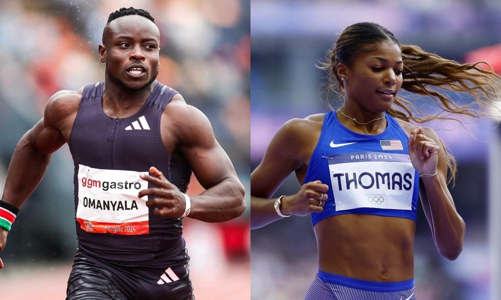 Gabby Thomas sweeps sprints while Ferdinand Omanyala claims 100m at the  Kipkeino Classic